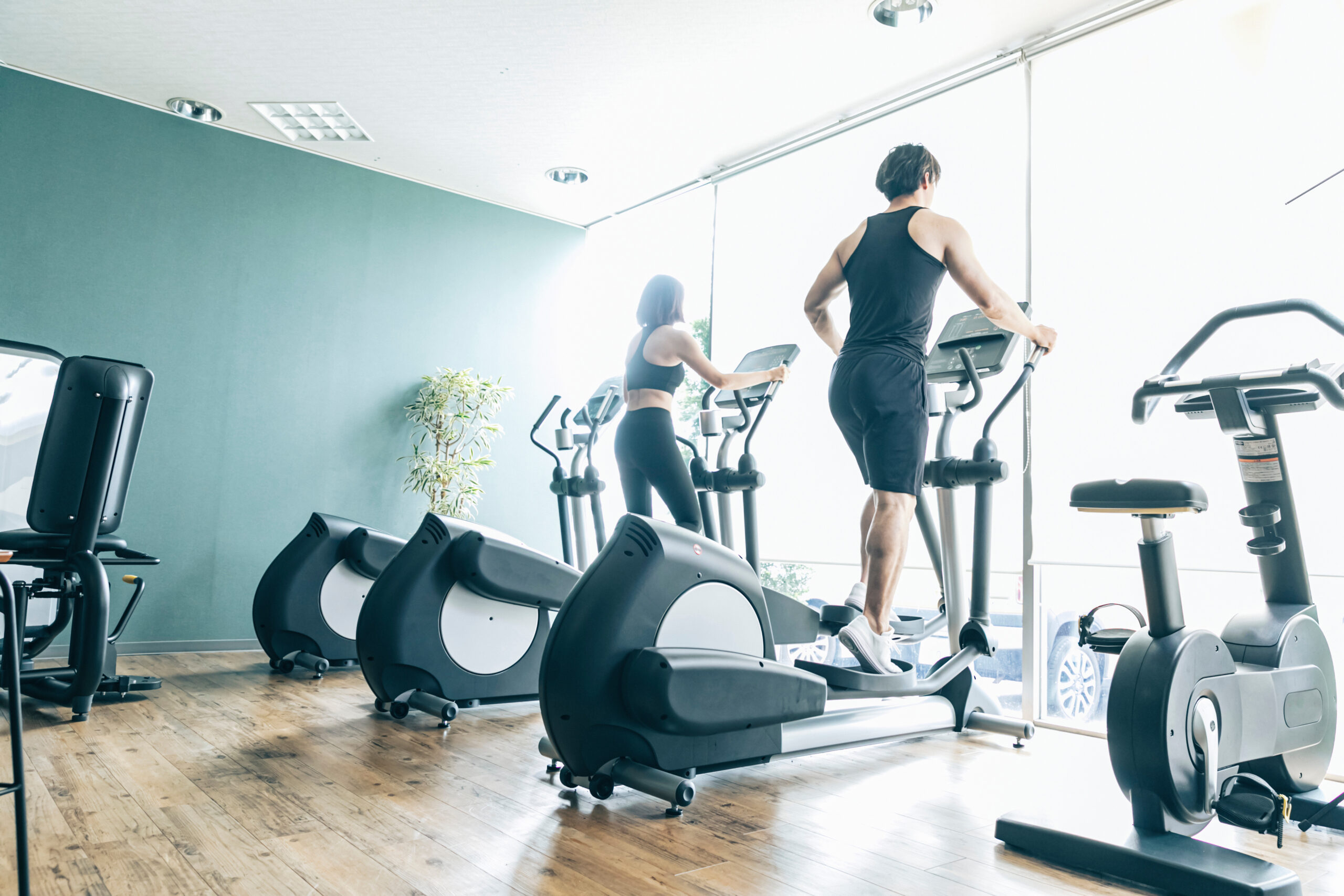 仲間とトレーニング